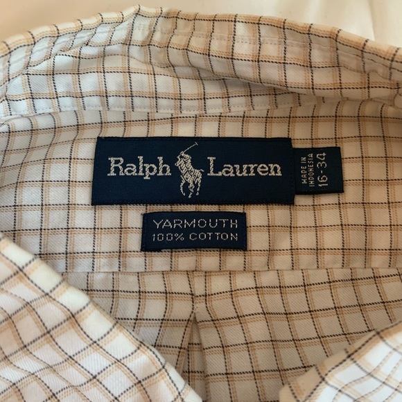 Polo Ralph Lauren Plaid button down - Picture 3 of 3
